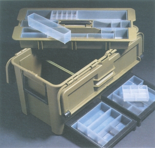 Værktøjskasse af polypropylen (Raaco A/S)